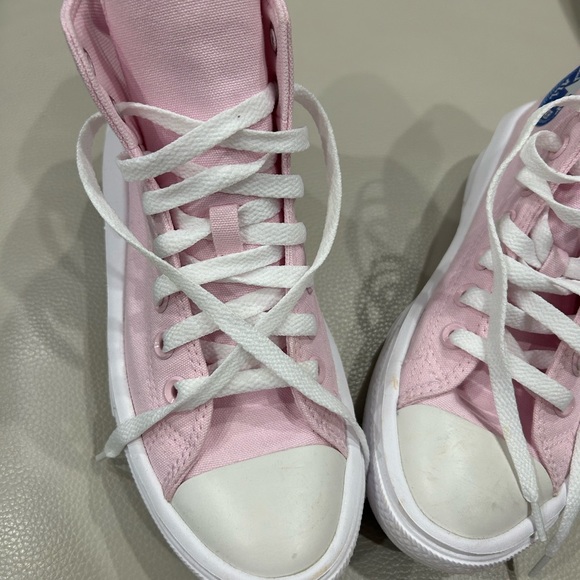 ⭐️PRICE ⬇️
 CONVERSE ALL STAR • Soft Pink High Tops • 6.5 • - Picture 11 of 11